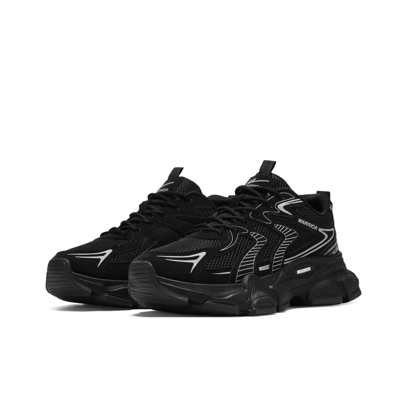 Warrior Lightweight Anti Slip Low Top Chunky Sneakers Men's-25