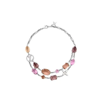 LOUIS VUITTON Metal Necklaces Women's Silver