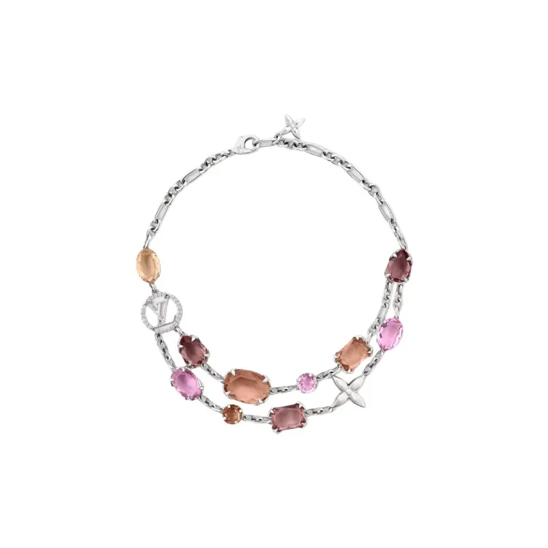 LOUIS VUITTON Metal Necklaces Women's Silver-0