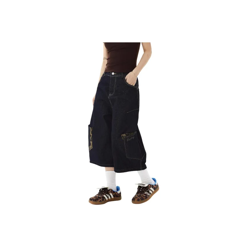FOREVER 21 Denim Shorts Unisex-4