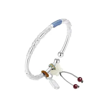 U state S999 Silver Sterling Silver Bracelets Women's