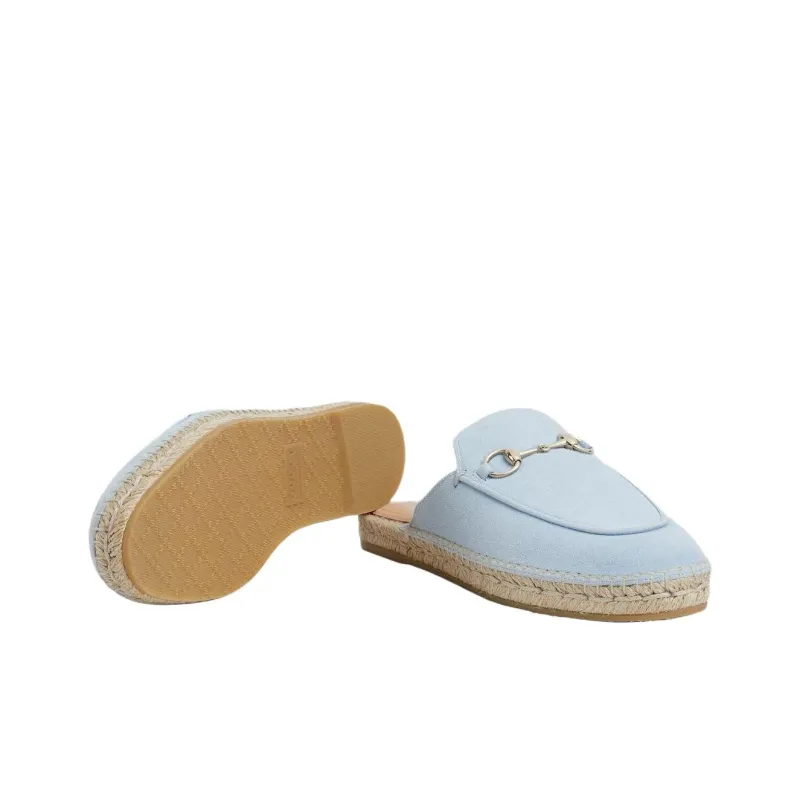 GUCCI Rubber Sole Slip Resistant Closed Toe Slippers Women's Light Blue-5