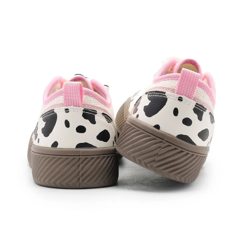 DEERWAY Height Increasing Abrasion Resistant Lightweight Breathable Slip Resistant Low Top Casual Shoes Women's Pink-4