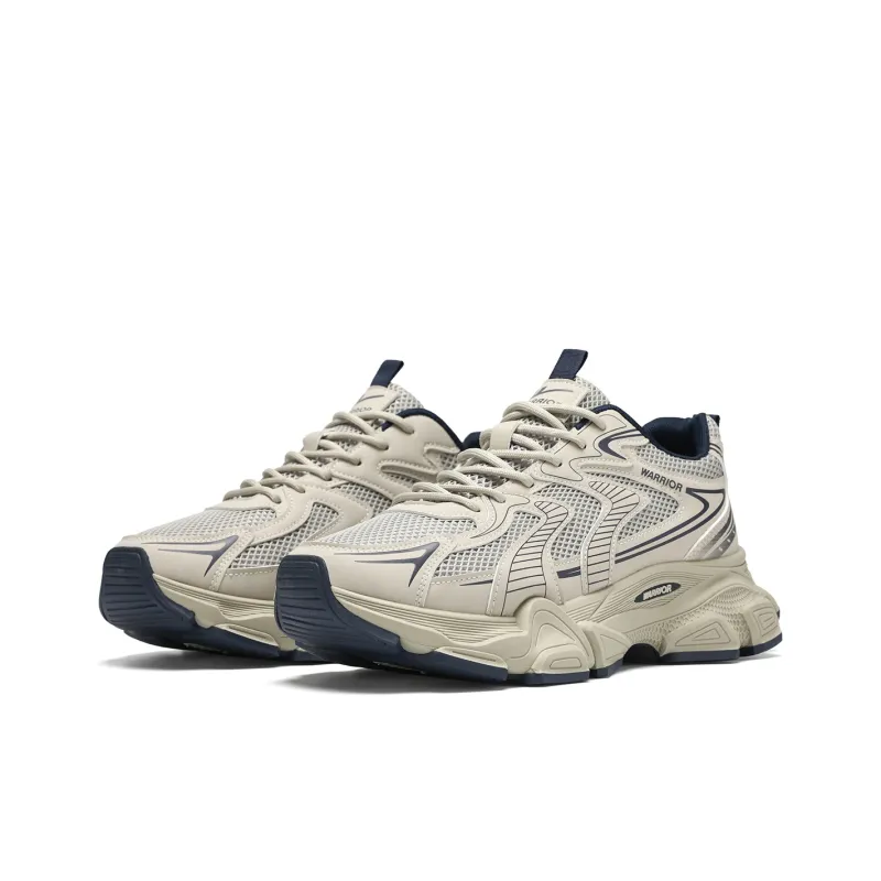 Warrior Lightweight Anti Slip Low Top Chunky Sneakers Men's-15
