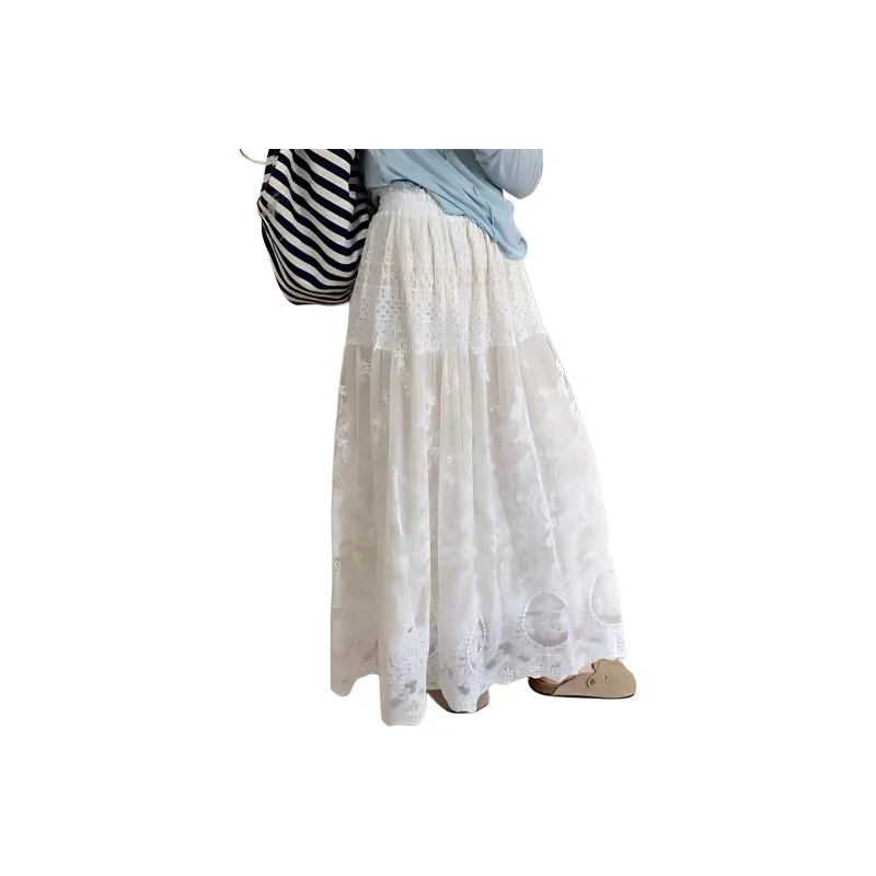 Mu Xiao Xin Casual Long Skirt Women's-0