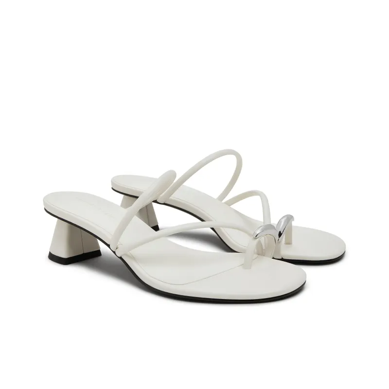CHARLES&KEITH Composite Sole Slide Slippers 5cm Women's-1