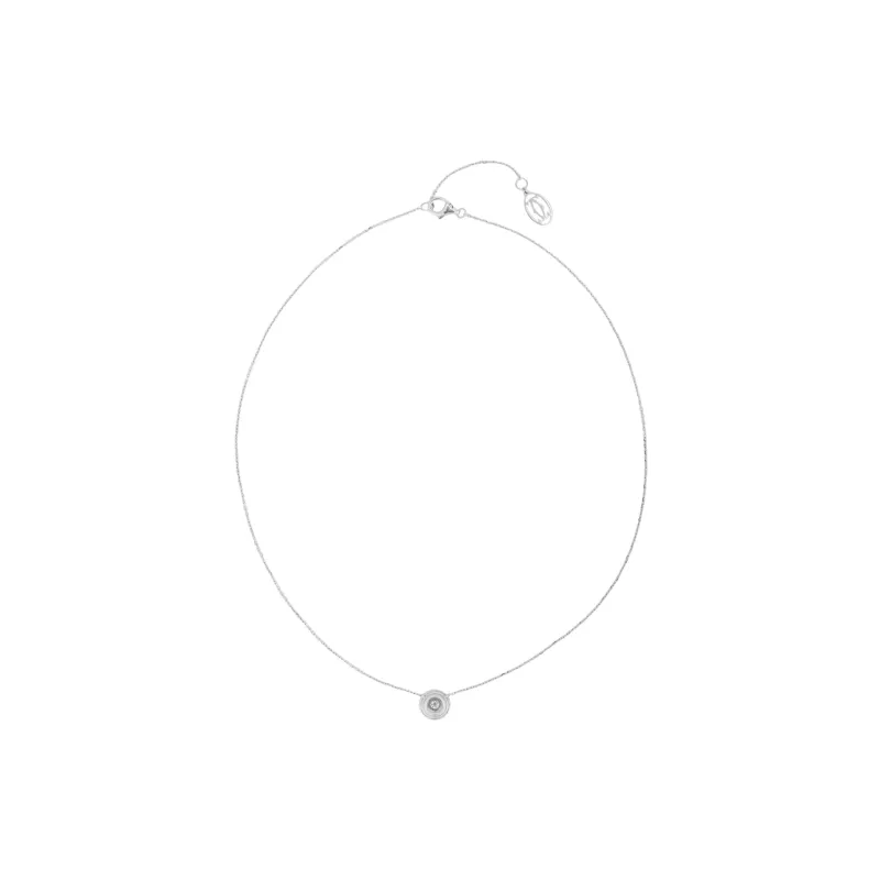 Cartier 2010s Pre owned 18kt White Gold Diamond Necklace-2