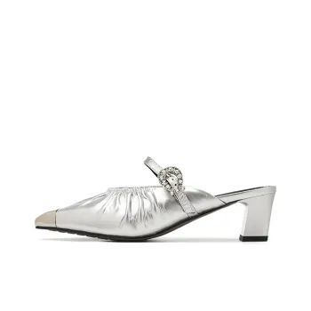 ST&SAT Slip Resistant Closed Toe Slippers Women's