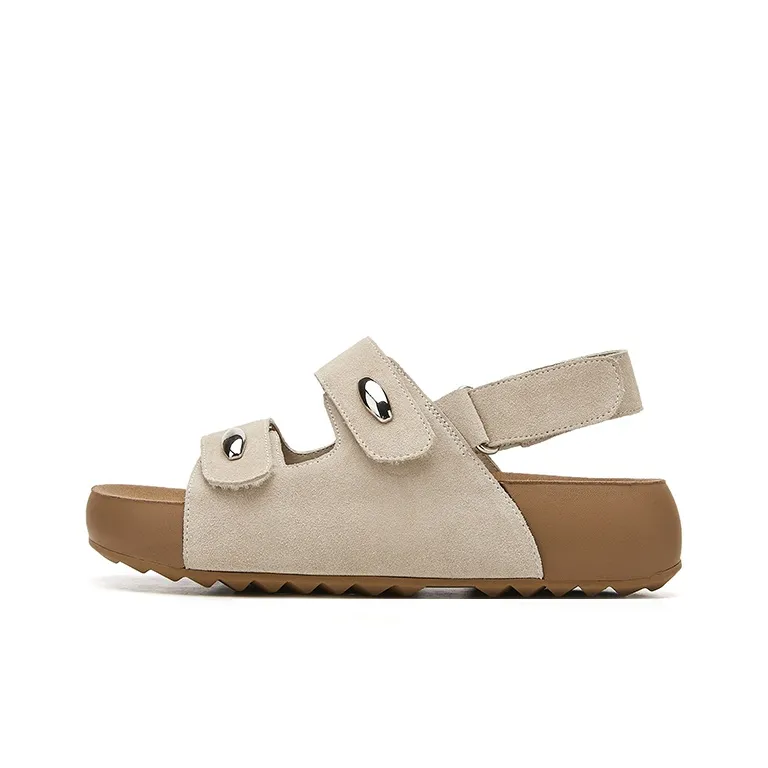 ST&SAT Beach Sandals Women's Ecru, Yellow-0