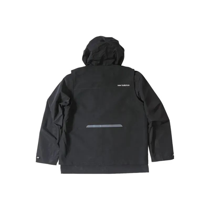 New Balance Jacket Unisex Black-1