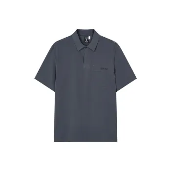 Skechers Mountain And Wild Outdoor Series Polo Shirt Men's Black 0403