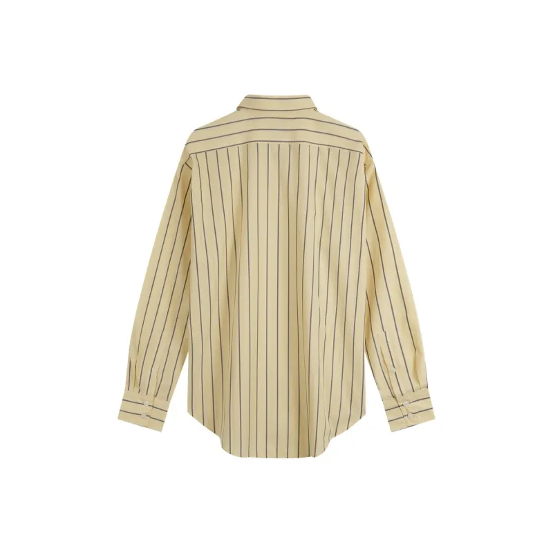 Calvin Klein Shirts Women's VND Stripes Yellow-1