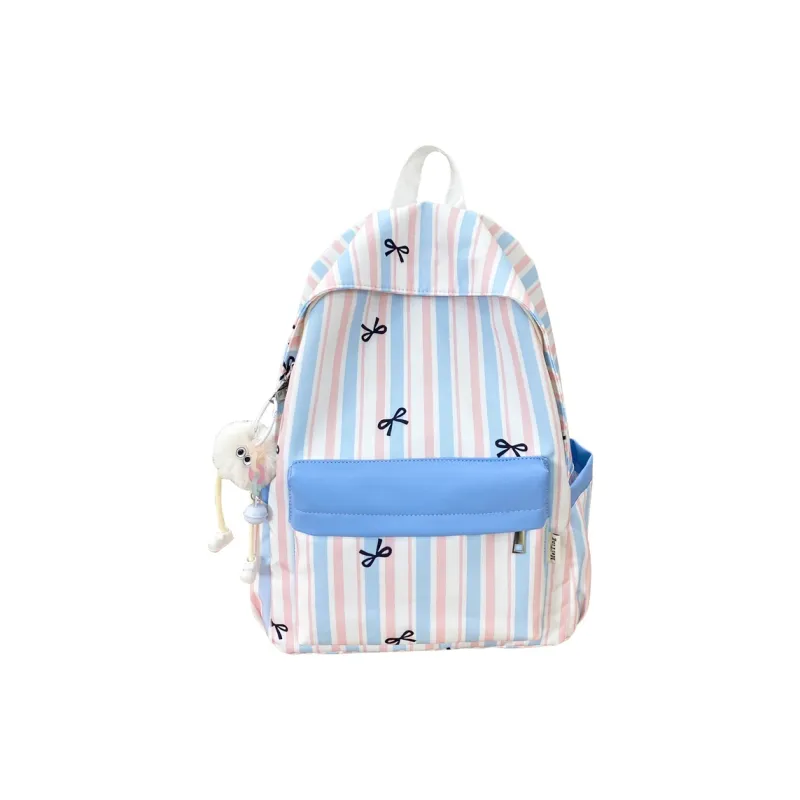 Moonshine Nylon Backpack Women's Blue/Purple/Orange/Yellow-0
