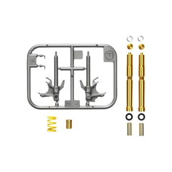 Tamiya 1/12 Detail Upgraded Parts Collection No.84 Yamaha YZF R1M Front Fork Clothing Sets Model Accessories