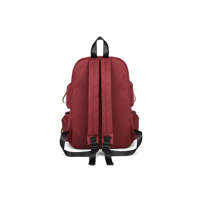 C°BANNER Fabric Backpack Tubas Unisex Red/Black-3