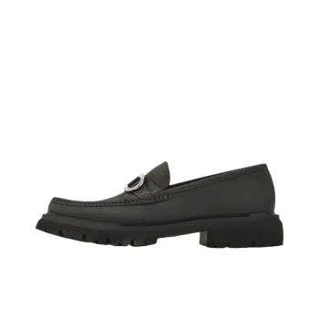 FERRAGAMO GANCINI Loafers Women's Dark Gray