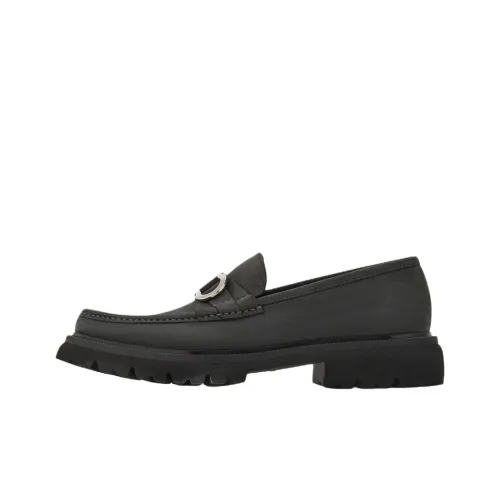 FERRAGAMO GANCINI Loafers Women's Dark Gray