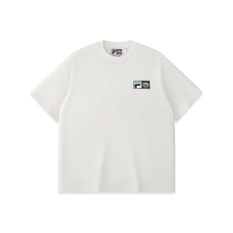 FILA FUSION T Shirt Unisex Cloud White WT-0