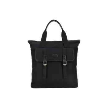 TOD'S Fabric Backpack Medium Size Men's Black