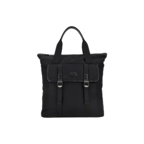 TOD'S Fabric Backpack Medium Size Men's Black