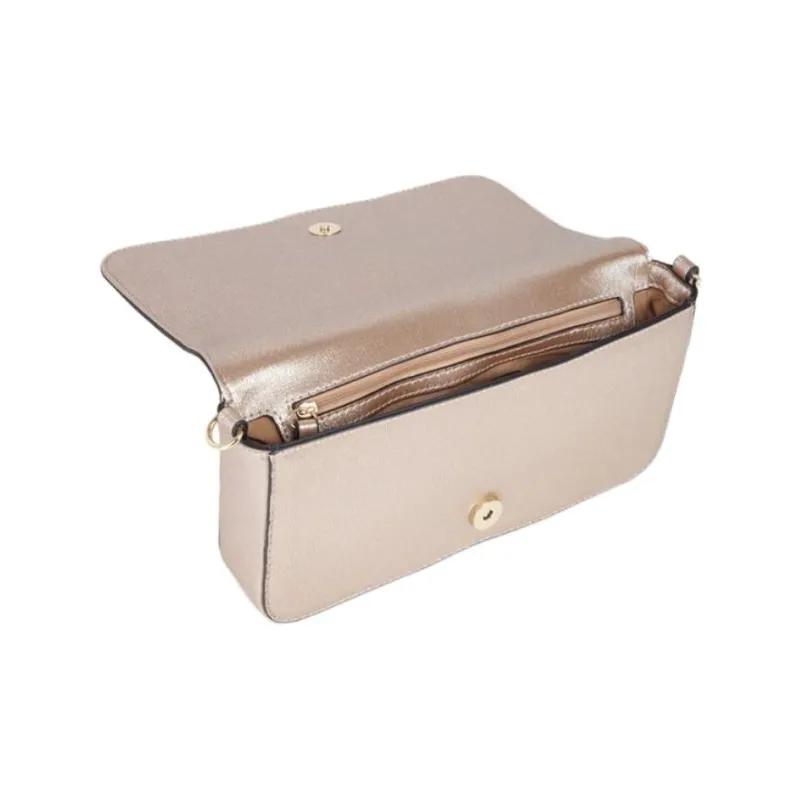 Valentino PU Shoulder Bag Trumpets Women's Gold-3