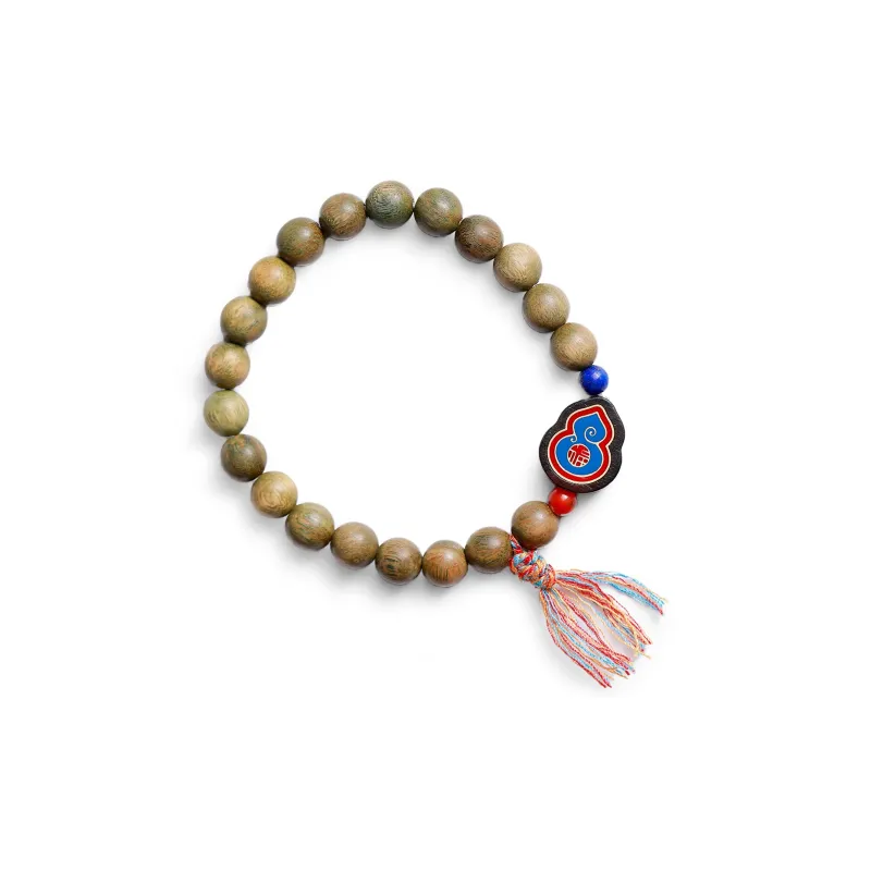 LIYUNMUXUE Green Sandalwood Wooden Bracelets Unisex-0