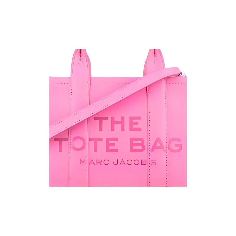 MARC JACOBS Calfskin Shoulder Bag Crossbody Bag Handbag Women's Bowknot Pink-4