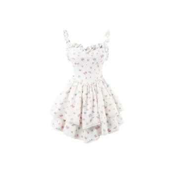 Mu Qingqing Slip Dresses Women's W#3658 White