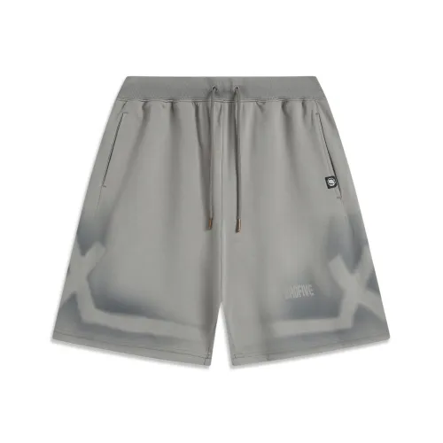 LiNing Casual Shorts Men's Iron Asphalt Gray