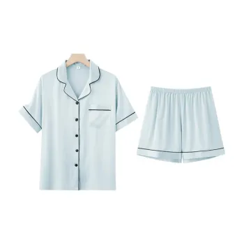 MIIOW Pajama Set Women's Single Pack Sky Blue