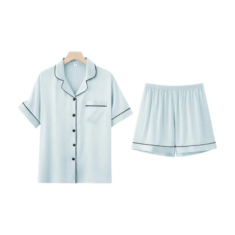 MIIOW Pajama Set Women's Single Pack Sky Blue-0
