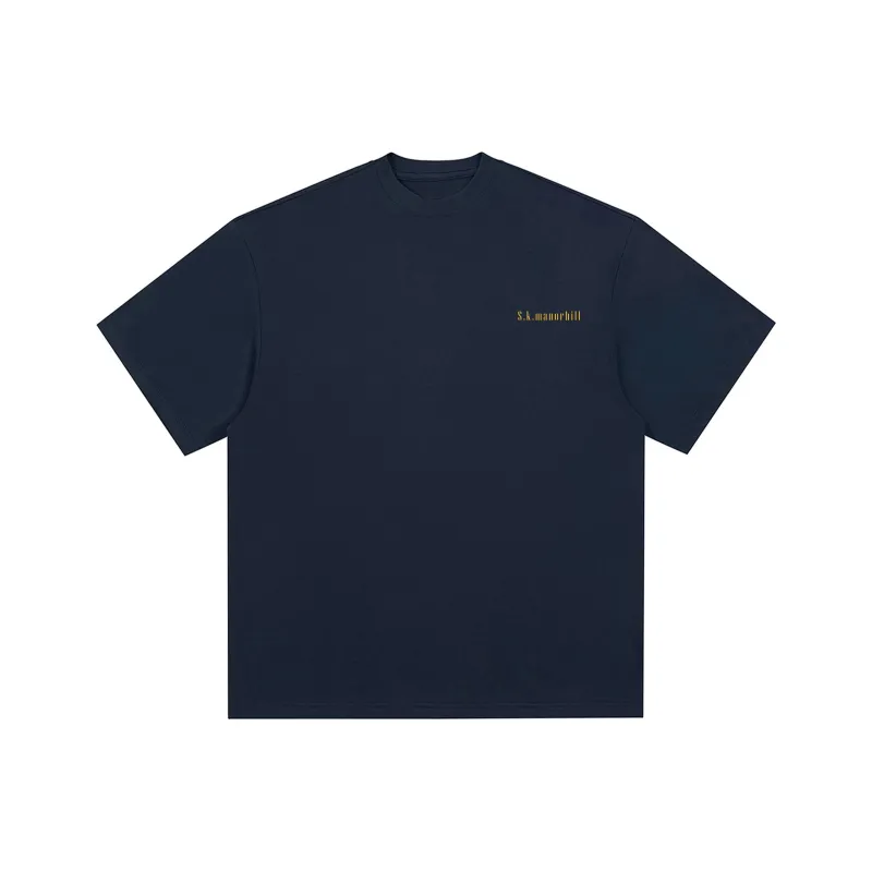S.k. Manor Hill Short Sleeved T Shirts Unisex-12