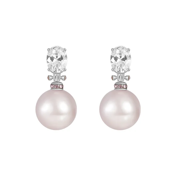 SHINE S925 Silver Earrings Women's-6
