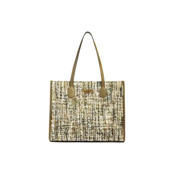 GUESS Tote Bag Shopping Bag Shoulder Bag Handbag Women's Green