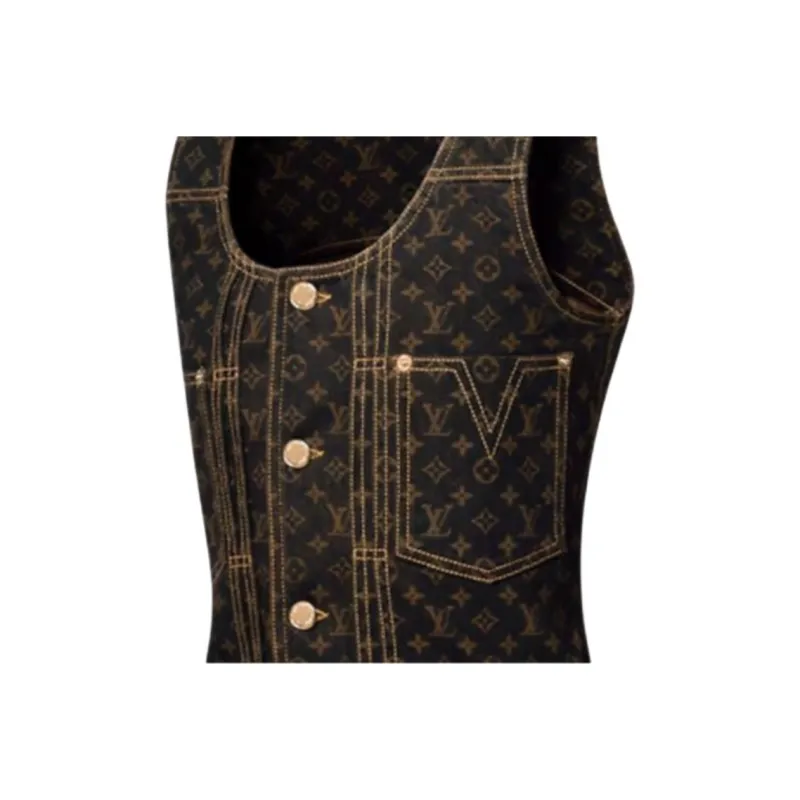 LOUIS VUITTON SS25 Vest Women's Black-3