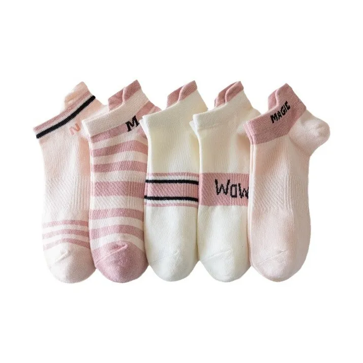 Gentle Welcome All Season All Ankle Socks Women's 5 Pack-0