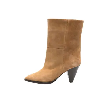 ISABEL MARANT Rou Xa Ankle Boots 7cm Women's Brown