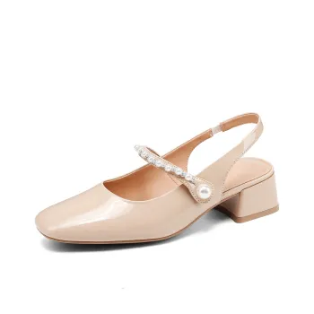FMM High Heels Women's Ecru/Apricot