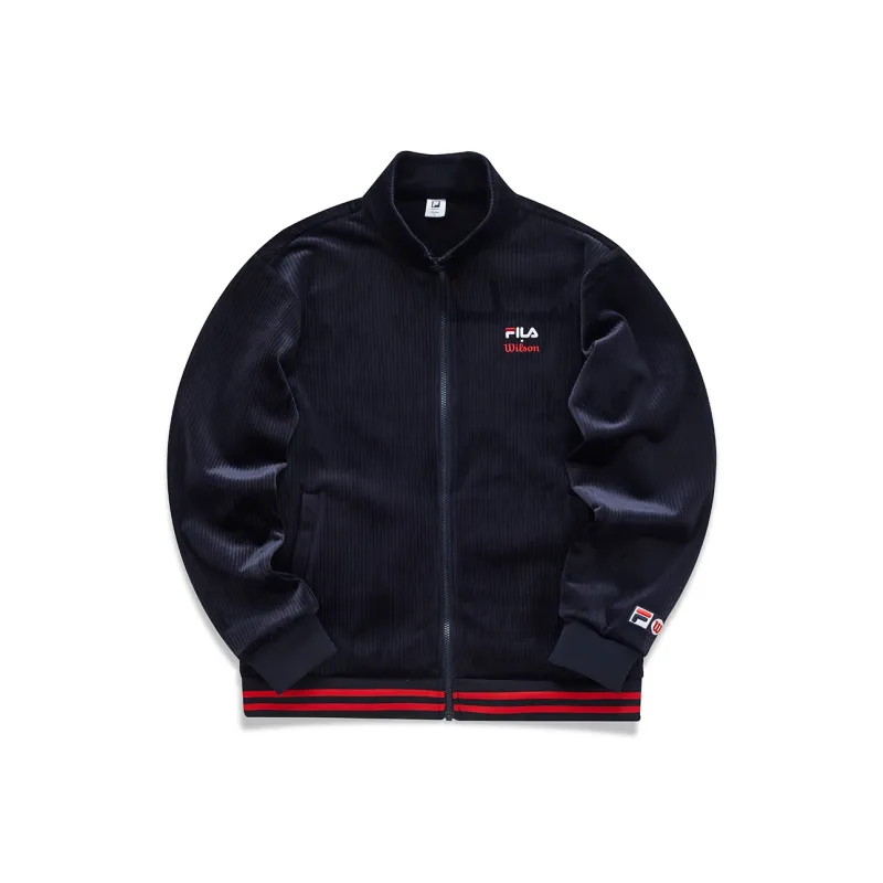 FILA x Wilson AthleticsTENNIS Jacket Men's Royal Blue-0