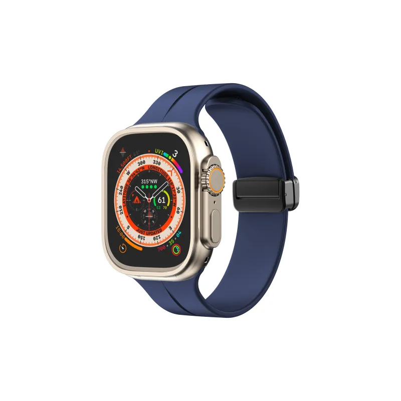 KVZUVUU IwatchS10/s9/8/7/6/Ultra Apple Compatibility Watch Band Silicone Material-41
