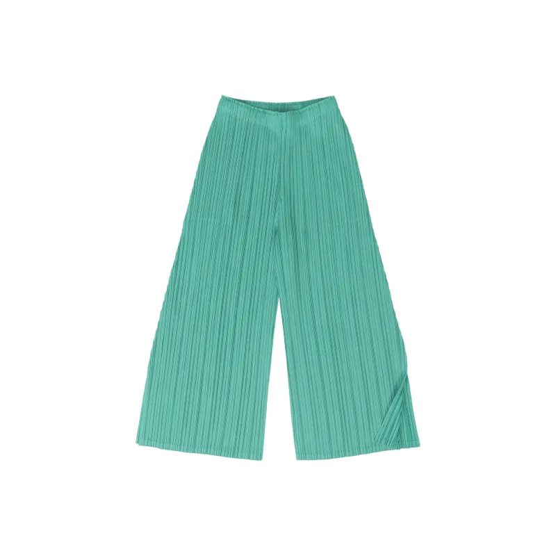 PLEATS PLEASE ISSEY MIYAKE Casual Pants Women's Green-2