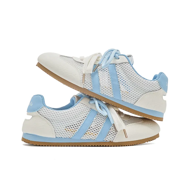 La Chapelle Abrasion Resistant Rebound Low Top Casual Shoes Women's Blue-4
