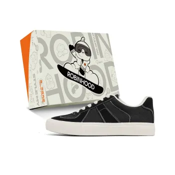 ROBINHOOD Slip Resistant, Abrasion Resistant, Lightweight, Breathable Low Top Skateboard Shoes Men's Box Included