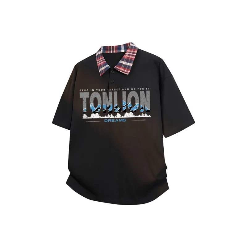 Tonlion Polo Shirts Unisex-5