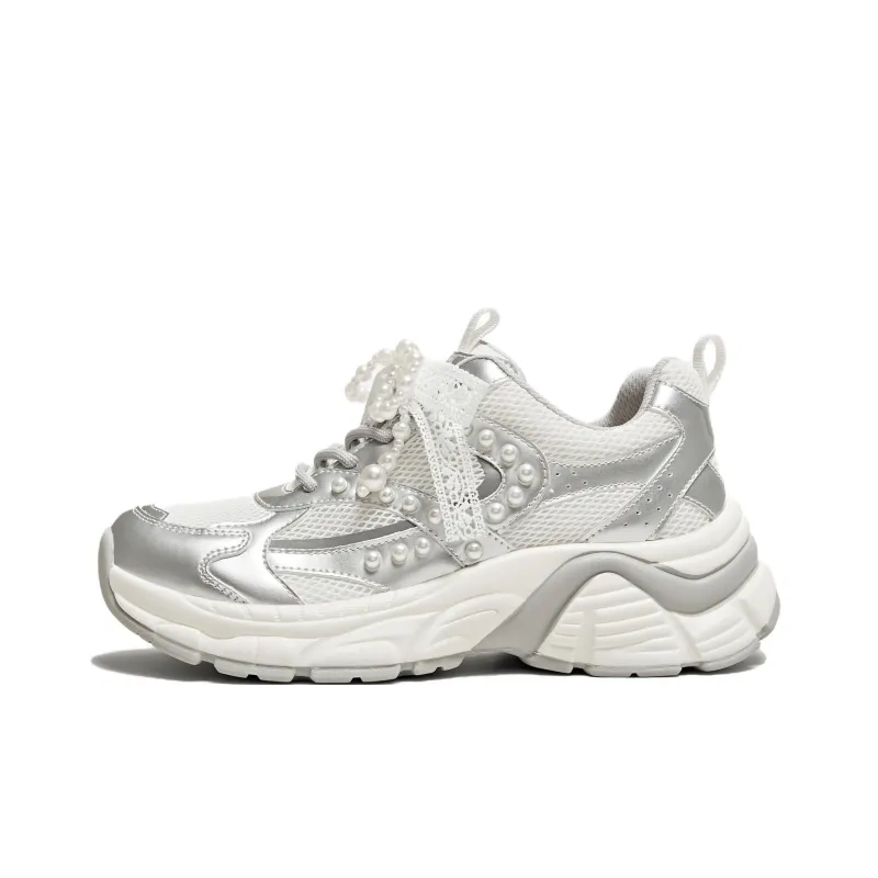 TATA Breathable Low Top Chunky Sneakers Women's-4