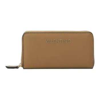 Valentino Label Wallet Women's Beige