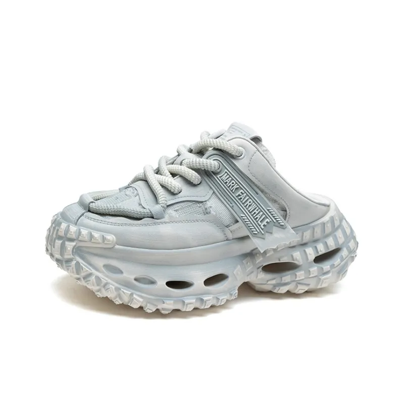 FAIRWHALE Slip Resistant Closed Toe Slippers Unisex Glacier Blue-1