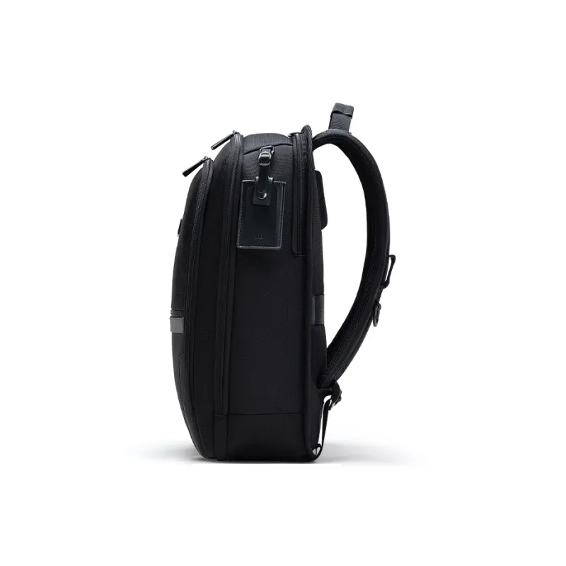 HLA Polyester Backpack Unisex Black/Blue-3