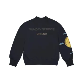 Kanye West Sweatshirt Men's Marine Blue
