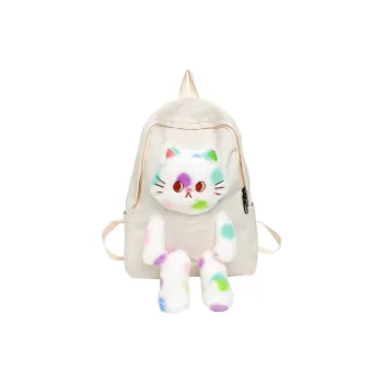 Parker Bear Nylon Backpack Women's Multicolor